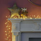 720 LED Cluster Light Chain - Clear Cable - 3 Colour Options