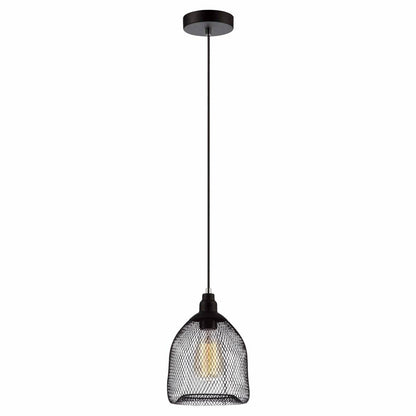 Cheveux 1 Small Metal Cage Pendant Light