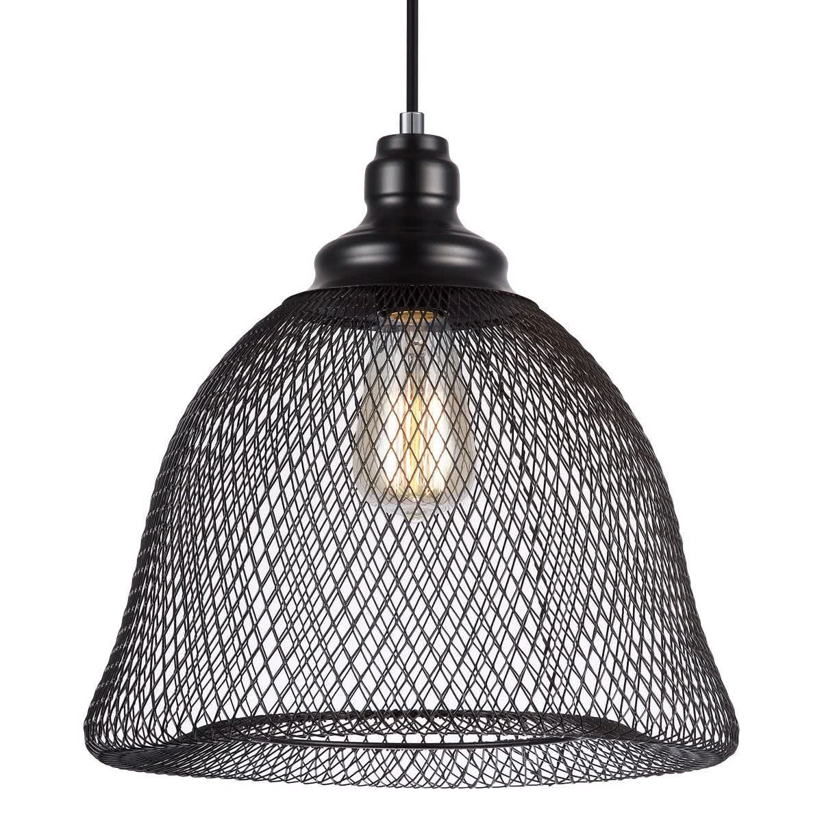 Cheveux 3 Large Metal Cage Pendant Light