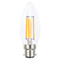 Candle B22 4w LED Dimmable Decorative Filament Globe 400 Lumen