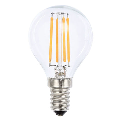 Fancy Round E14 4w LED Dimmable Decorative Filament Globe 400 Lumen