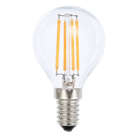 Fancy Round E14 4w LED Dimmable Decorative Filament Globe 400 Lumen