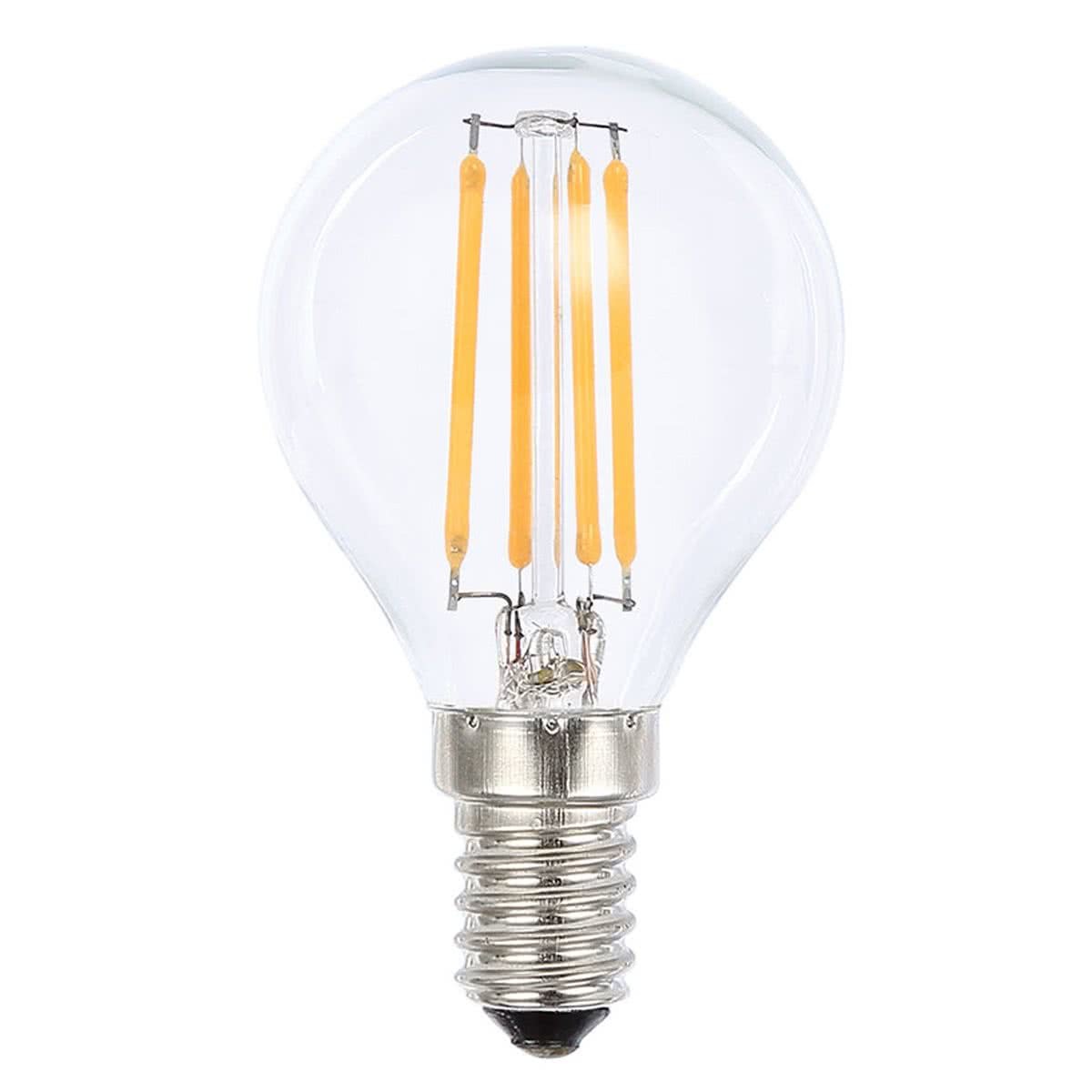 Fancy Round E14 4w LED Dimmable Decorative Filament Globe 400 Lumen
