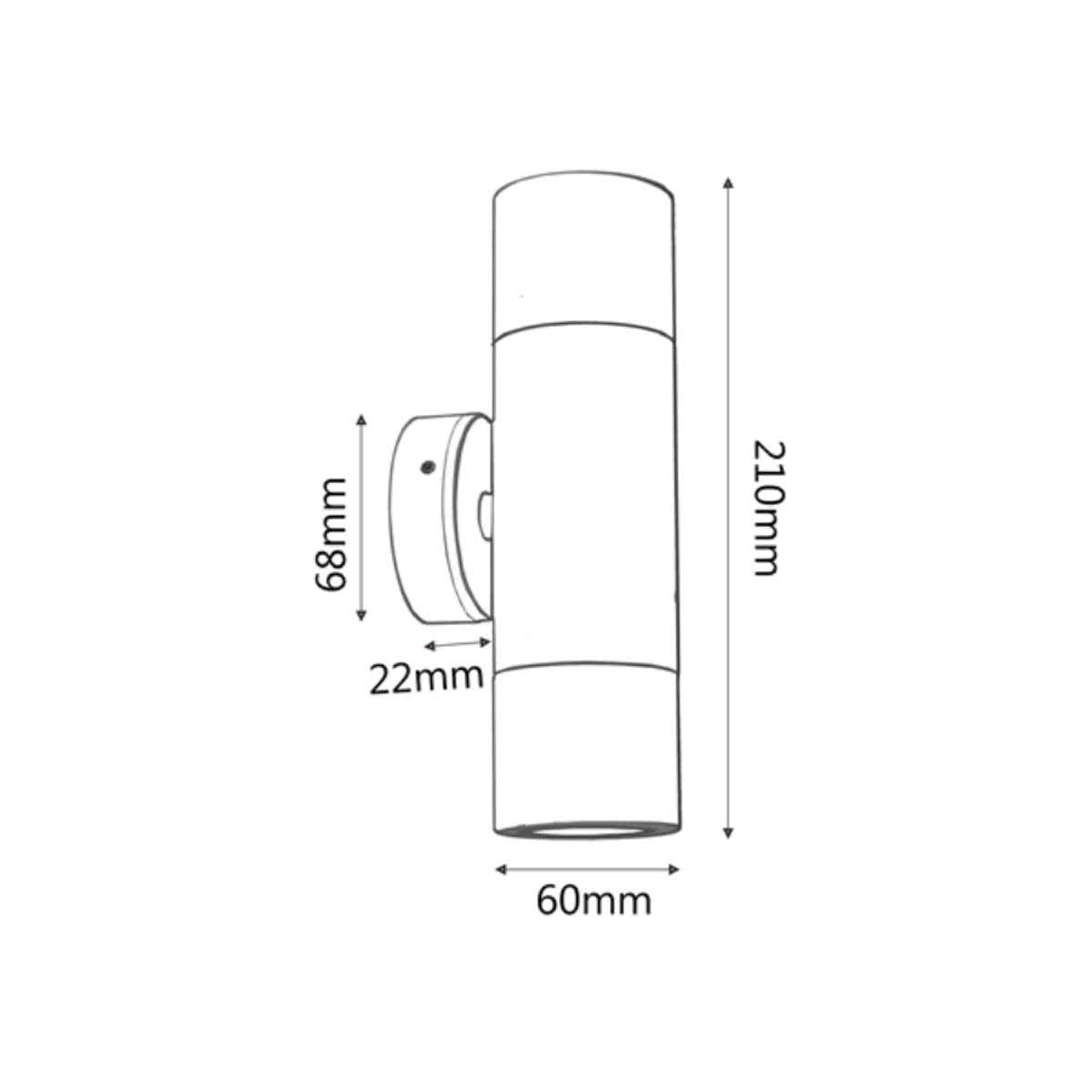 Up & Down Outdoor Wall Light