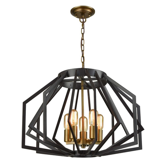 Gamba 5 Light Metal Cage Pendant