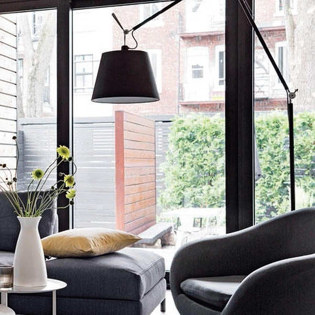 Linen Slant Lamp Shade 32cm