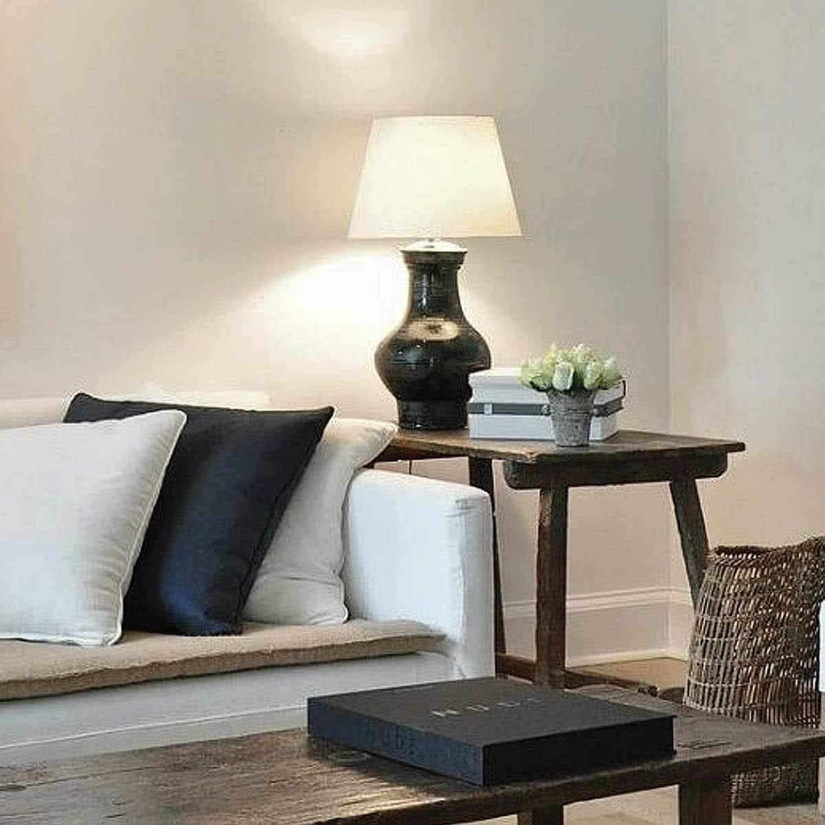 Linen Slant Lamp Shade 32cm