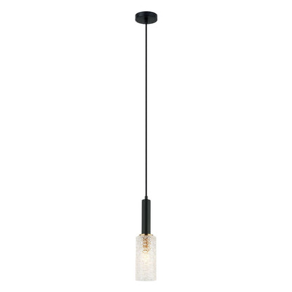 Cleo Oblong Cut Glass Pendant Light