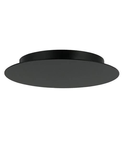 Cluster Pendant Canopy Round Black