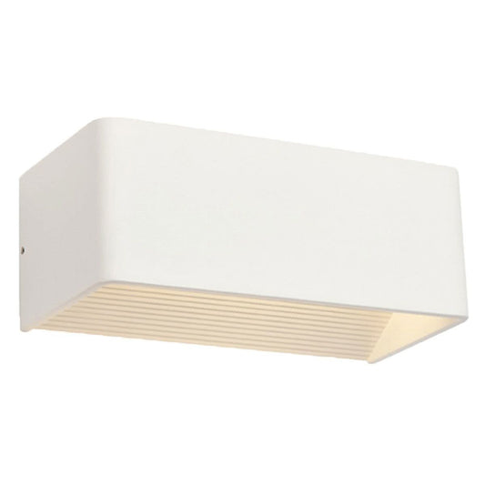 Pentax Large 6w LED Matt White Wall Light