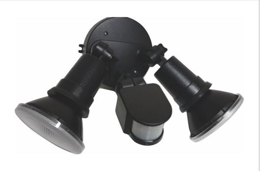 Double Spotlight W/Sensor Par30 Globe