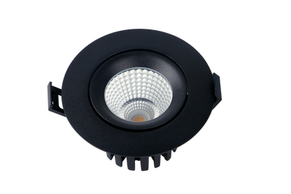 10w Cob Downlight Black