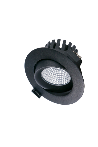 10w Cob Downlight Black