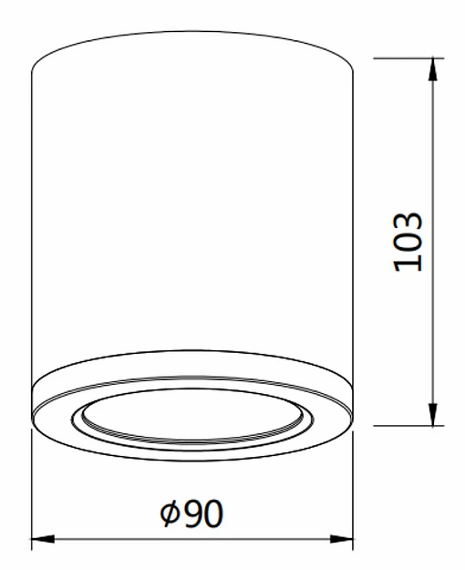 15w LED Surface Mount Light