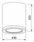 15w LED Surface Mount Light