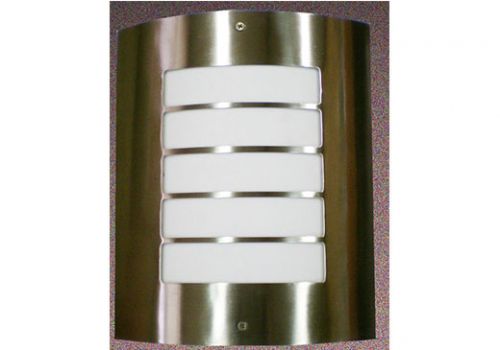 E27 OUTDOOR WALL LIGHTS S/STEEL
