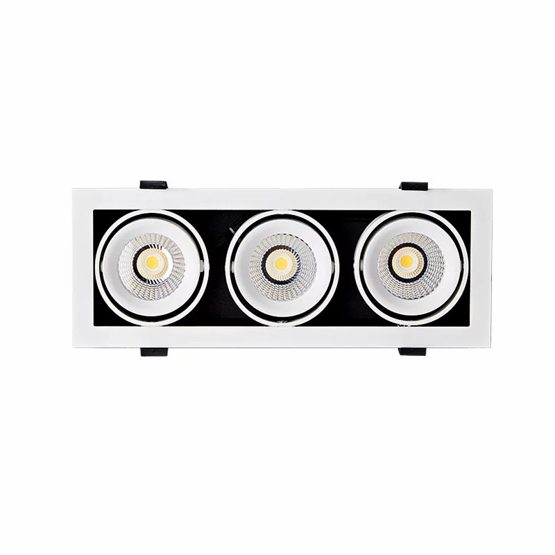 3x10w Sq Adjustable Downlight