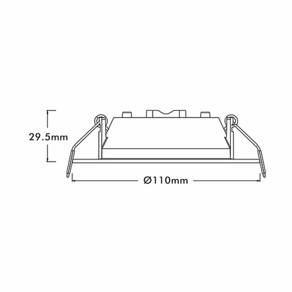 10w Low Profile Downlight