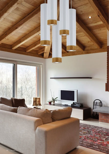 Dakota 5w LED Metal Cylindrical Drop Pendant Light