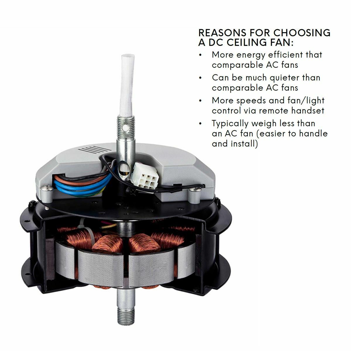 Instinct DC Ceiling Fan - 1320mm