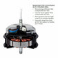 Smart Bahama Wifi 52" Dc Ceiling Fan With 18w LED Light & Remote