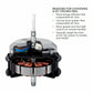 Hercules 84" Dc 6 Blade Aluminium Ceiling Fan With Remote