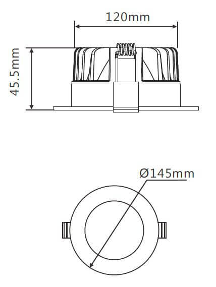 18w LED Downlight