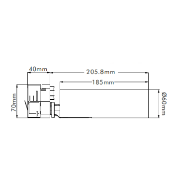 30w LED Track Light 3 Phase
