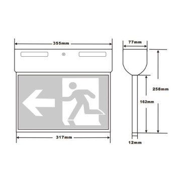 Blade Surface Mount Exit