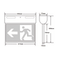 Blade Surface Mount Exit