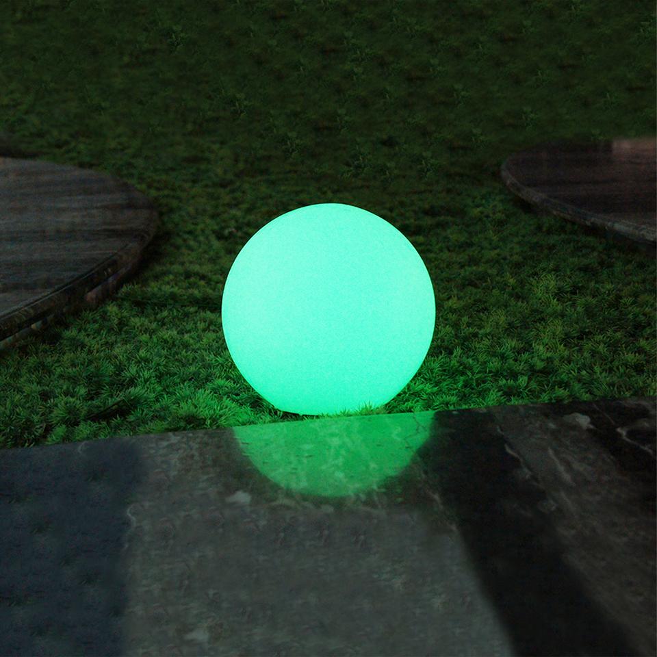 Led Mood Light Ball 30cm Solar+DC Power