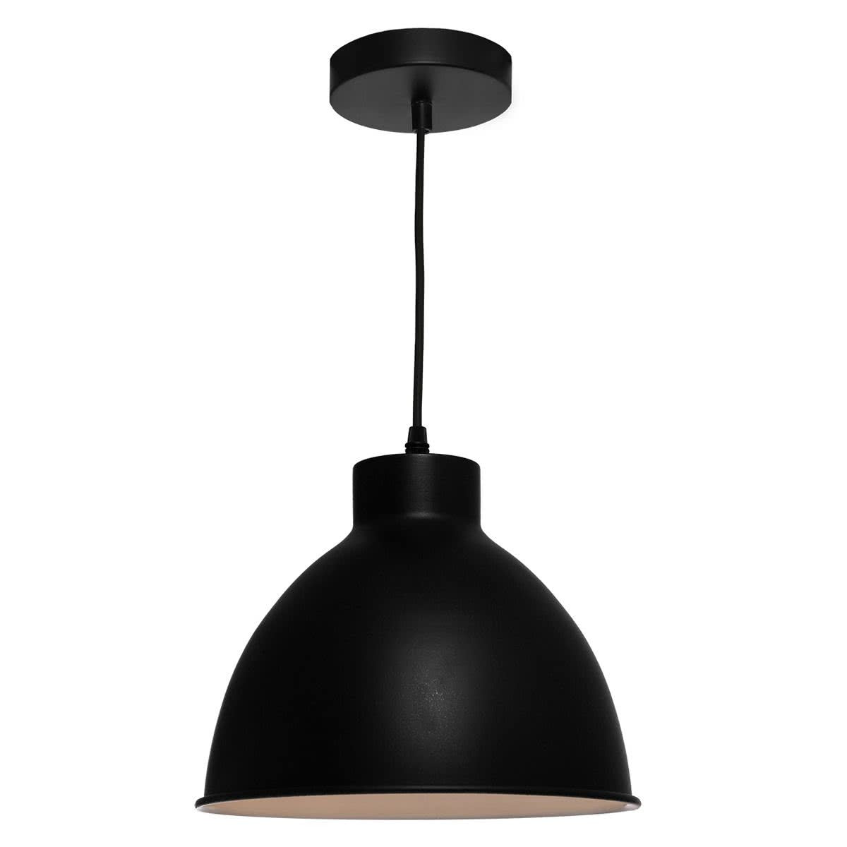 Dome Industrial Metal Pendant Light