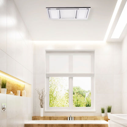 Domino Ii Premium Bathroom 3 In 1 Heater Exhaust Fan Light