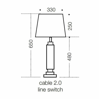 Dorcel Classic Table Lamp