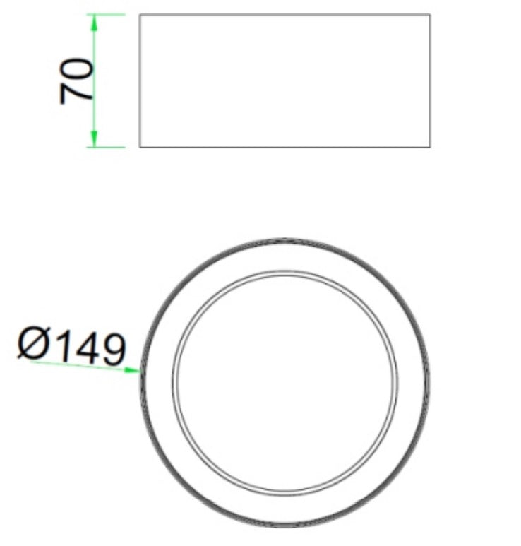 15w LED Surface Mount