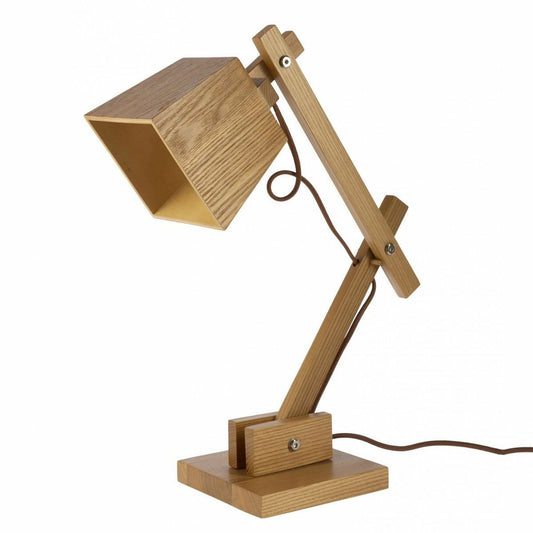 Elsinki Adjustable Wooden Desk Lamp