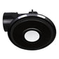 Emeline-Ii Small Round Exhaust Fan With 10w LED Light