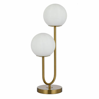Eterna 2 Light Retro Table Lamp