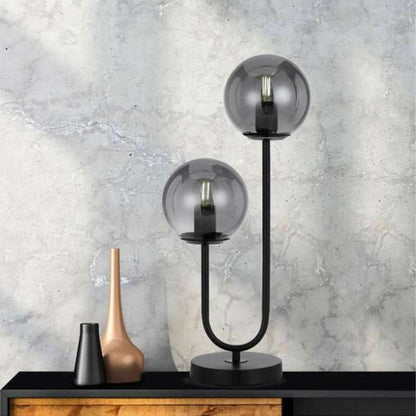 Eterna 2 Light Retro Table Lamp