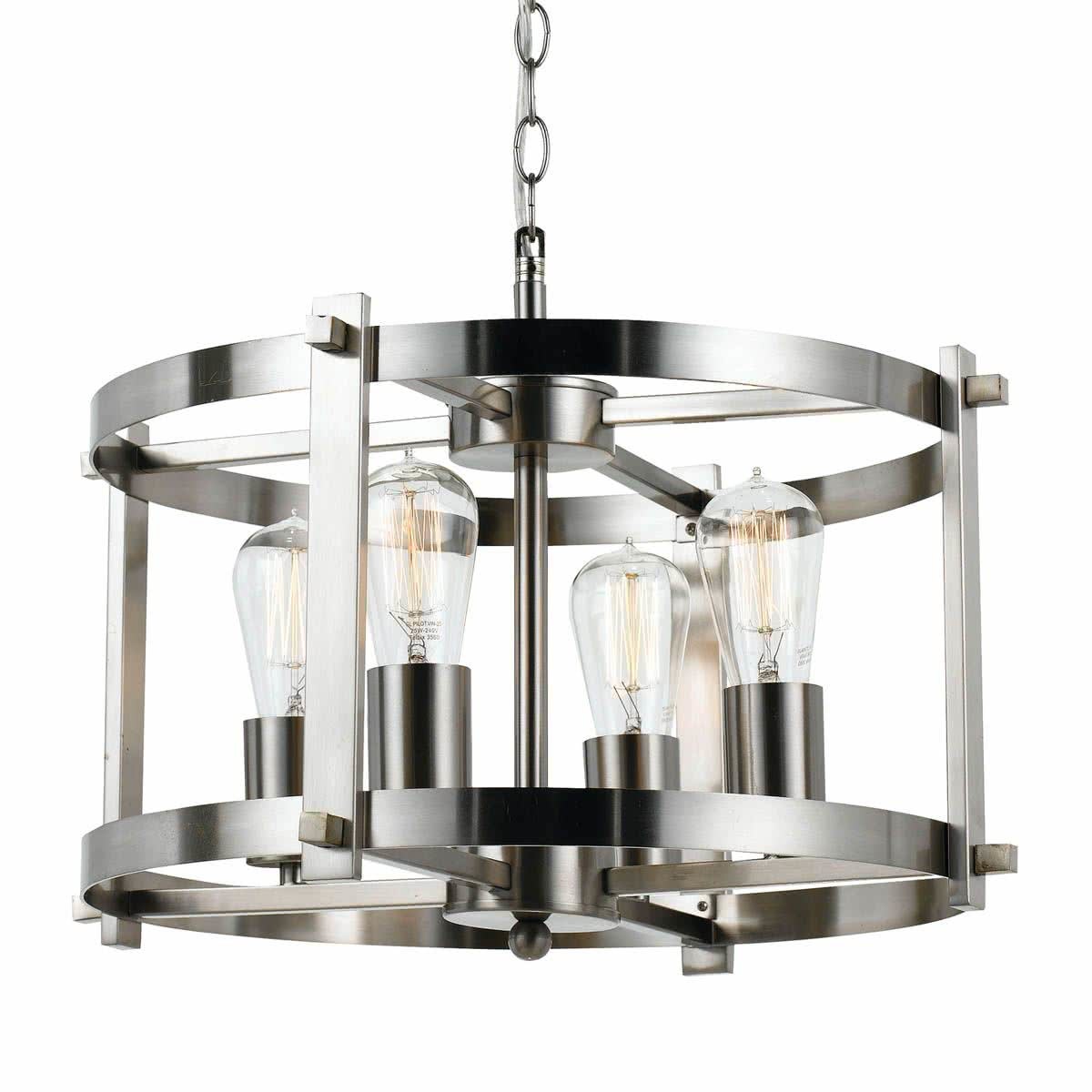 Finley Small 4 Light Round Pendant