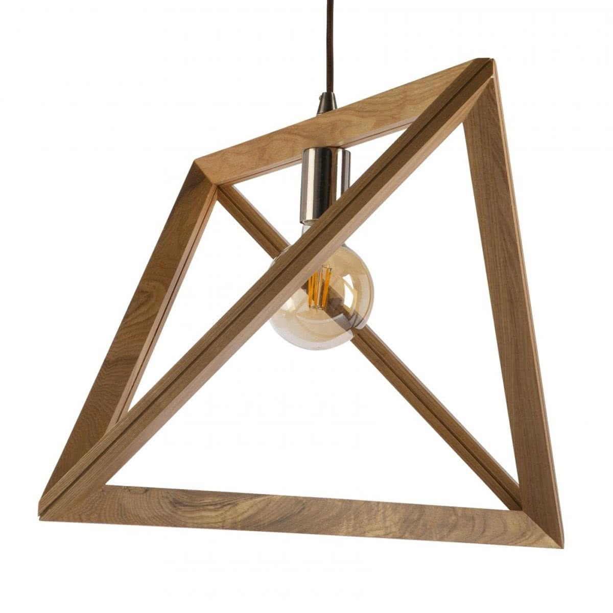 Murillo-50 Timber Polygon Pendant Light