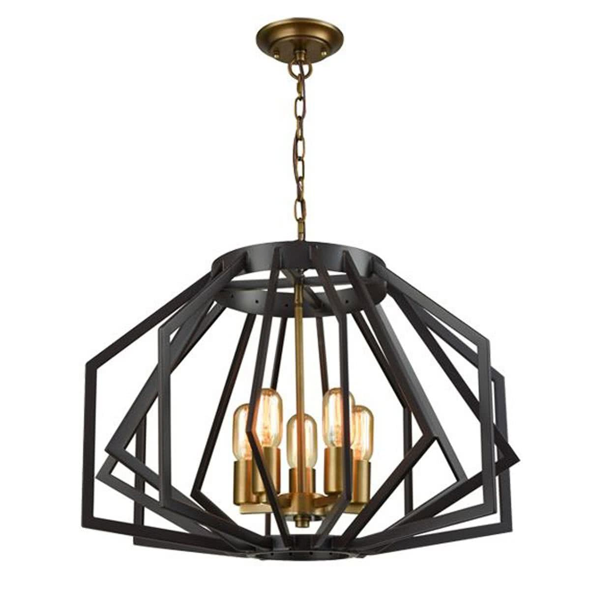 Gamba 5 Light Metal Cage Pendant