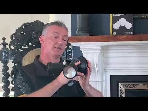 Hunter Trio 11w LED Tri Colour Single Head Outdoor Spotlight