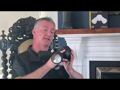 Hunter Trio 11w LED Tri Colour Single Head Outdoor Spotlight