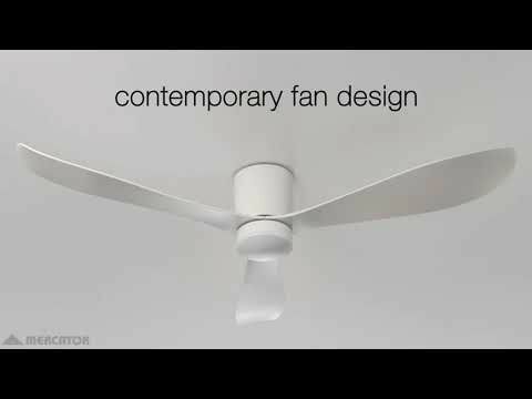 Instinct Ceiling Fan with LED Light - 1320mm