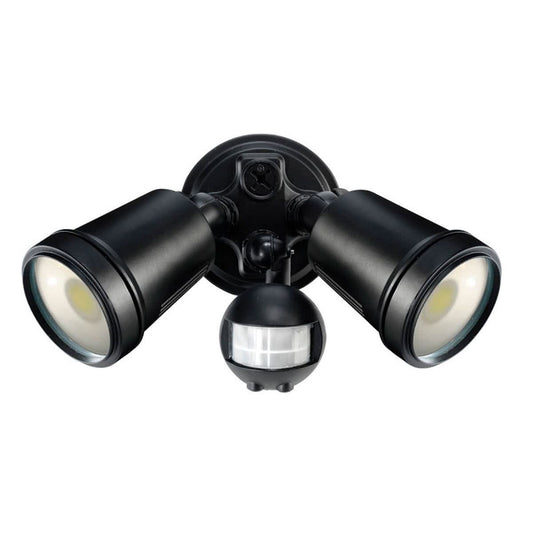 Hunter Iii LED 2 Light Floodlight With Sensor