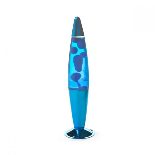 Metallic Peace Motion Lamp - Blue, Blue & Blue