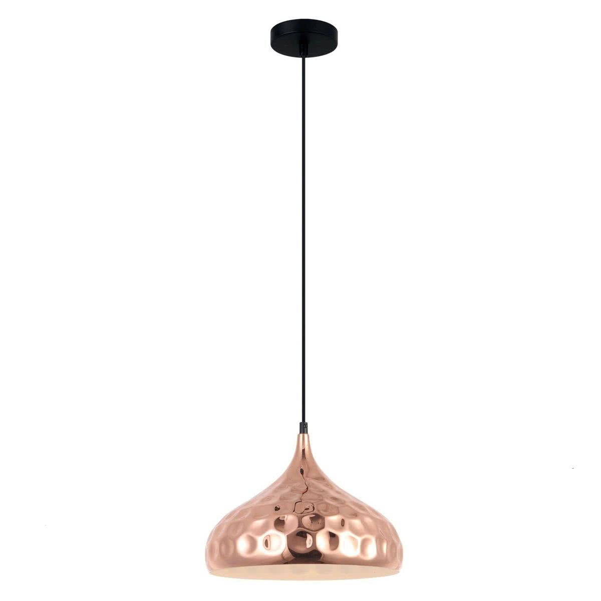 Koper Copper Dome Metal Pendant Light