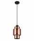Lamina Series Copper Glass Cylinder Pendant Light
