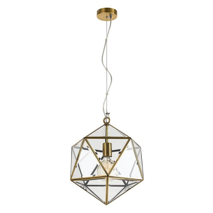 Lazlo 30 Contemporary Cage Pendant Light